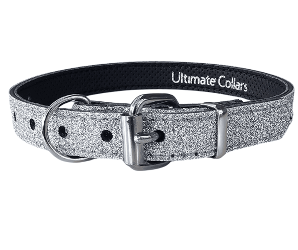 Dog Collar Glitter Medium/Large 20mm