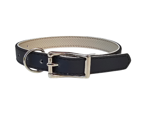 Dog Collar Anti-Bacterial Med/Large/XLarge Lined 20mm