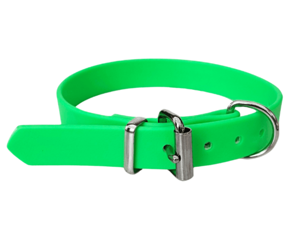 Working Dog Collar Heavy Duty BioThane® Copper Rivets 25mm
